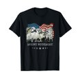 thumbnail image 1 of Mount Rushmore Flag Souvenirs T-Shirt Gift Tee, 1 of 3