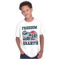 thumbnail image 1 of Mount Rushmore Funny 4th of July USA Crewneck T Shirts Boy Girl Teen Brisco Brands L, 1 of 6