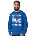 thumbnail image 1 of Mount Rushmore Funny 4th of July USA Long Sleeve TShirt Men Women Brisco Brands M, 1 of 6