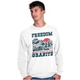 thumbnail image 1 of Mount Rushmore Funny 4th of July USA Long Sleeve TShirt Men Women Brisco Brands X, 1 of 6
