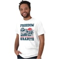 thumbnail image 1 of Mount Rushmore Funny 4th of July USA Men's Graphic T Shirt Tees Brisco Brands X, 1 of 4