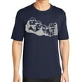 thumbnail image 1 of Mount Rushmore Men's Big Size Tall PosiCharge Competitor Crew Neck Tee Shirt - True Navy 2XLT, 1 of 2