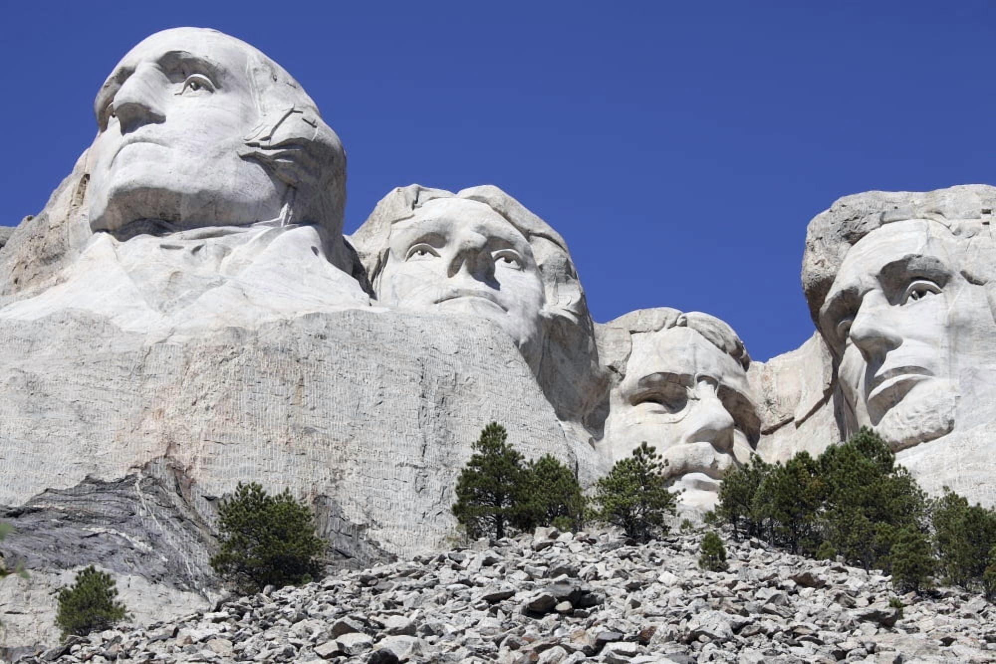 Mount Rushmore National Memorial South Dakota USA Canvas Art - Richard RoscoeStocktrek Images (18 x 12)