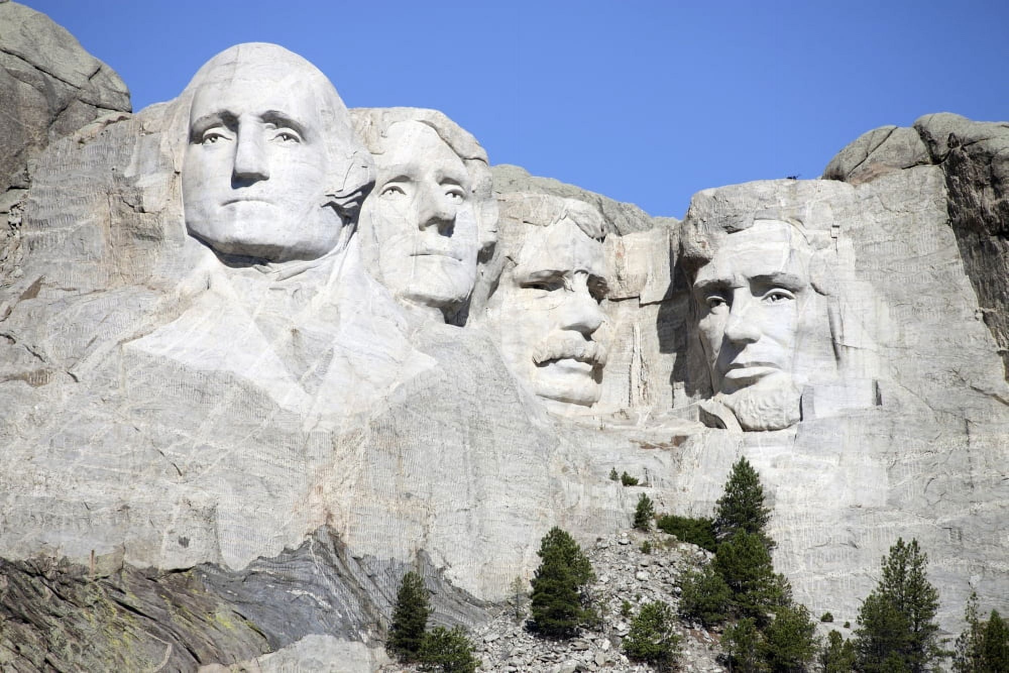 Mount Rushmore National Memorial South Dakota USA Canvas Art - Richard RoscoeStocktrek Images (35 x 23)
