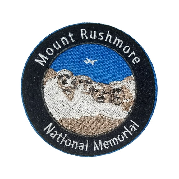 Mount Rushmore National Monument Embroidered Patch Iron/Sew-On Applique Souvenir