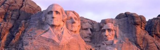 Mount Rushmore South Dakota USA Canvas Art - Panoramic Images (36 x 12)