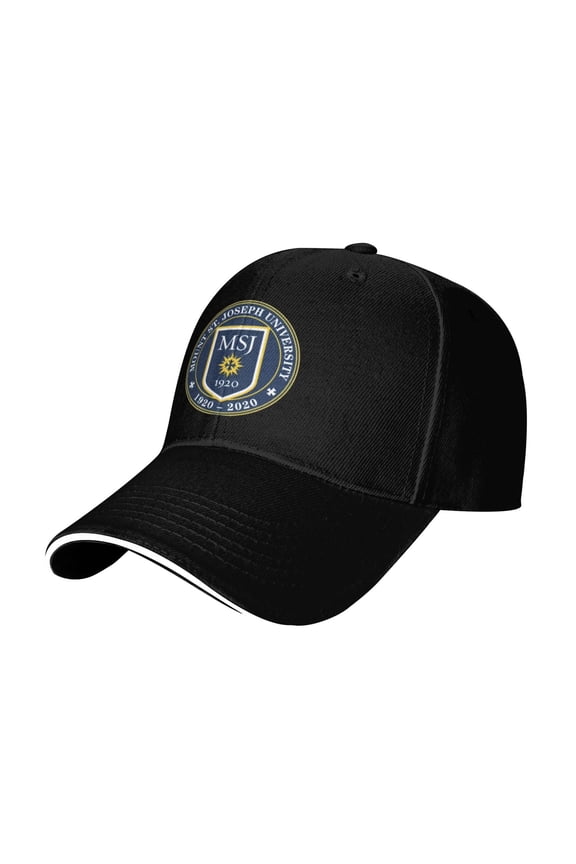 Mount Saint Joseph University Casual Sandwich Baseball Cap Adjustable For Men For Women