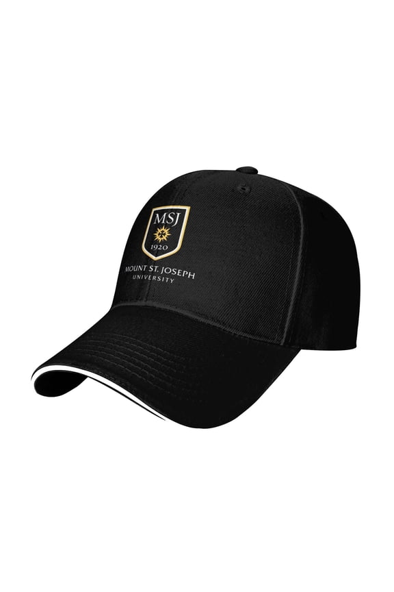 Mount Saint Joseph University Casual Sandwich Baseball Cap Adjustable For Men For Women