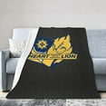 thumbnail image 1 of Mount Saint Joseph University Logo Fleece Blanket, Very Soft Microfiber Flannel Blanket for Couch Warm and Cozy for All Seasons, 1 of 6