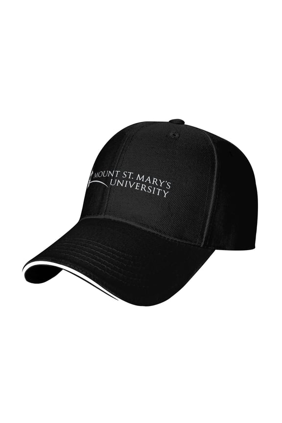 Mount Saint Mary'S University Casual Sandwich Baseball Cap Adjustable For Men For Women