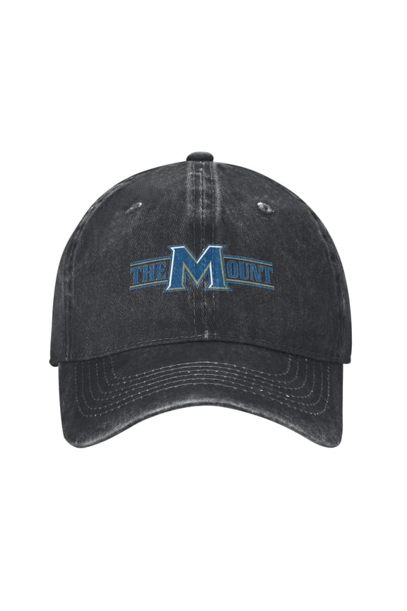 Mount Saint Mary'S University Hat Adult Adjustable Classic Washed Casquette Cap Hat Baseball Cap