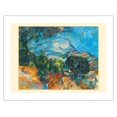 thumbnail image 1 of Mount Sainte–Victoire France - From an Original Color Painting by Paul Cézanne c.1904 - Bamboo Fine Art 290gsm Paper (Unframed) 17x22in, 1 of 4