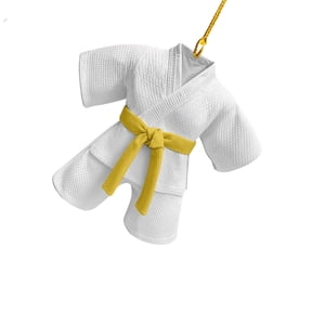 Mount Sports Theme 2D Acrylic Ornament Charm Decoration Car Interior Decoration Taekwondo Suit Pendant