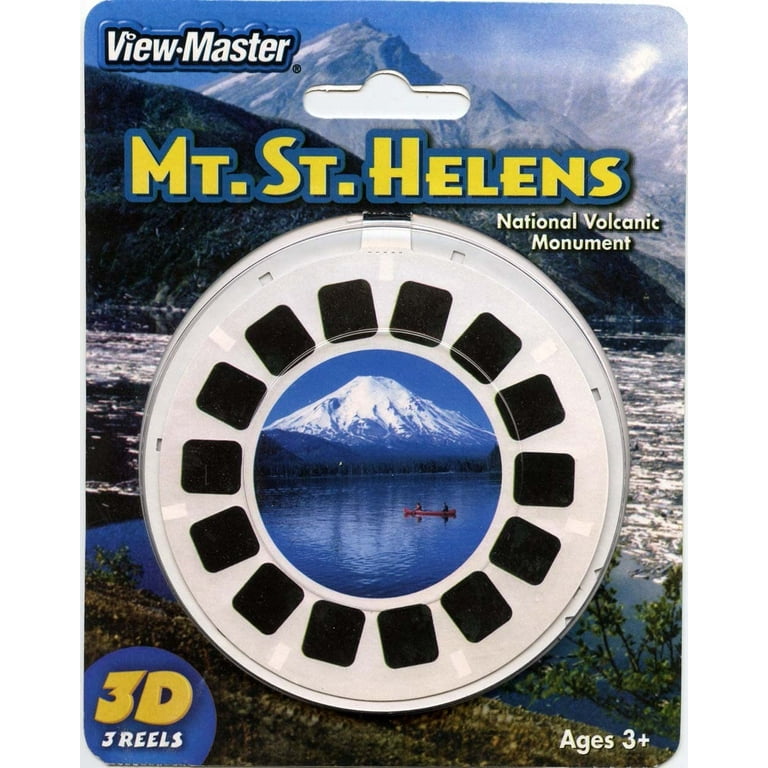 Mount St Helens - ViewMaster 3 Reel Set - 21 3D images 