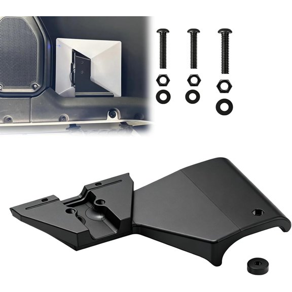 Mount for Starlink Mini Compatible with Jeep Gladiator JT & Wrangler JLU , Rear Seat Frame Bar Bracket,No Signal Interference, No Occupied Interior Space, Firmly Mounted Bracket