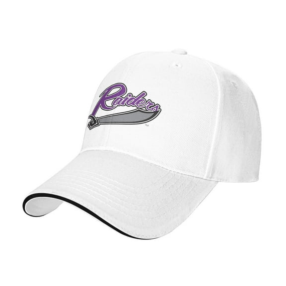Mount Union Purple Raider Casual Sandwich Baseball Cap Adjustable For Men For Women