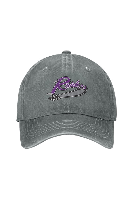 Mount Union Purple Raider Unisex Adjustable For Hat Baseball Cap Casquette