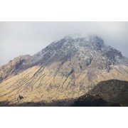 Mount Unzen volcano lava dome Japan Canvas Art - Richard RoscoeStocktrek Images 18 x 12