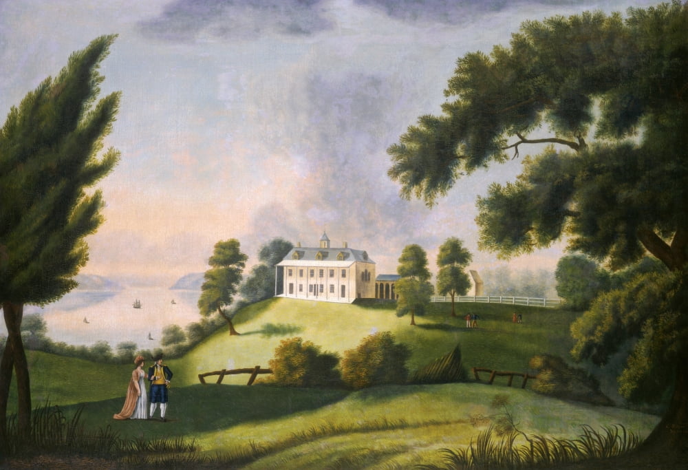 Mount Vernon Canvas Art -  (24 x 18)