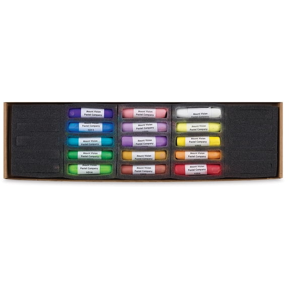 Mount Vision Soft Pastel Set - Iridescent, Set of 15