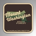 thumbnail image 1 of Mount Washington State Forest Decal Sticker | 4-Inches By 4-Inches | Vinyl Sticker | UV Protective Laminate | SP239, 1 of 1