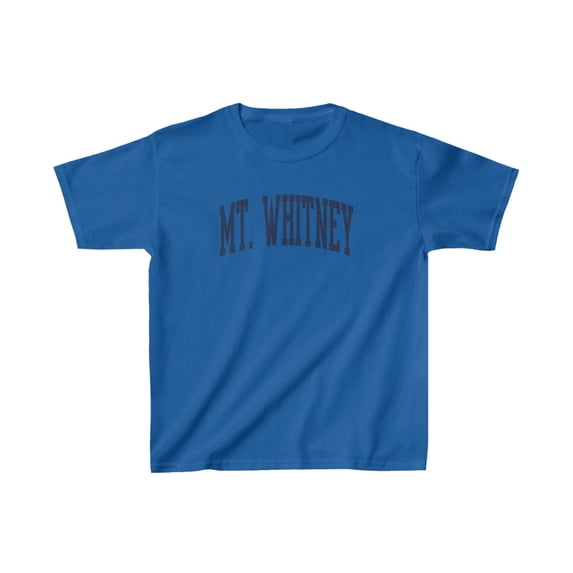 Mount Whitney Mt Trip Vacation Travel Kids Shirt Gifts Youth Tee Tshirt