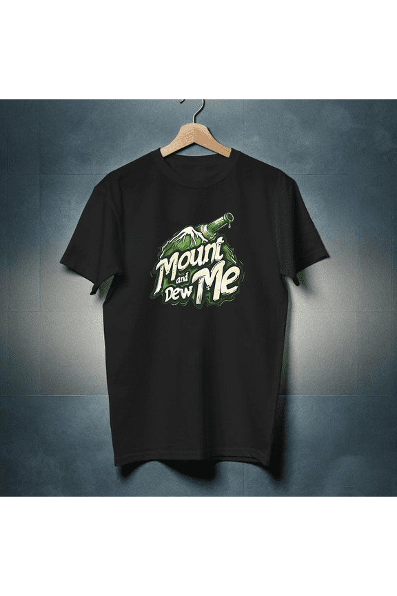 Mount and Dew Me Shirt - Hilarious Mtn Dew Parody Tee - Mtn Dew Drink Shirt