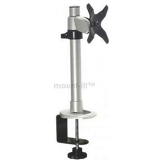 Mount-it! Single Monitor Mount Fits 17"-32" Computer Screens Universal Height Adjustable