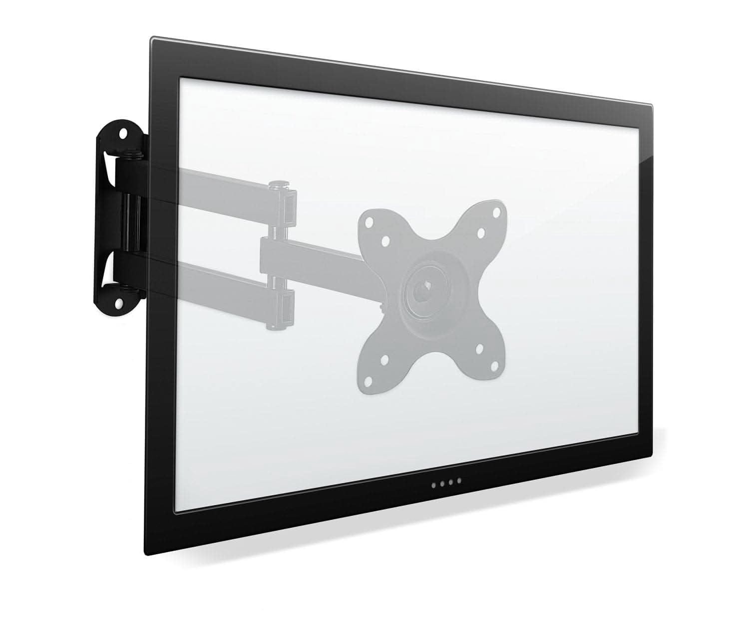 Mount-lt! Full Motion TV Wall Mount, 15" Extension, Fits 19"-32" TVs, 40 lbs. Capacity