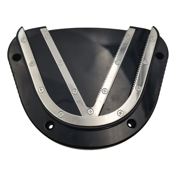 Mount-on Cabinet Jar Opener for Weak Hands, Stainless Steel One-Handed Can Opener, Under Cabinet Jar Opener Tool, Under Counter Jar Lid Cap Opener, Easy Grip, U Shaped Grooves Grip Bottle Opener