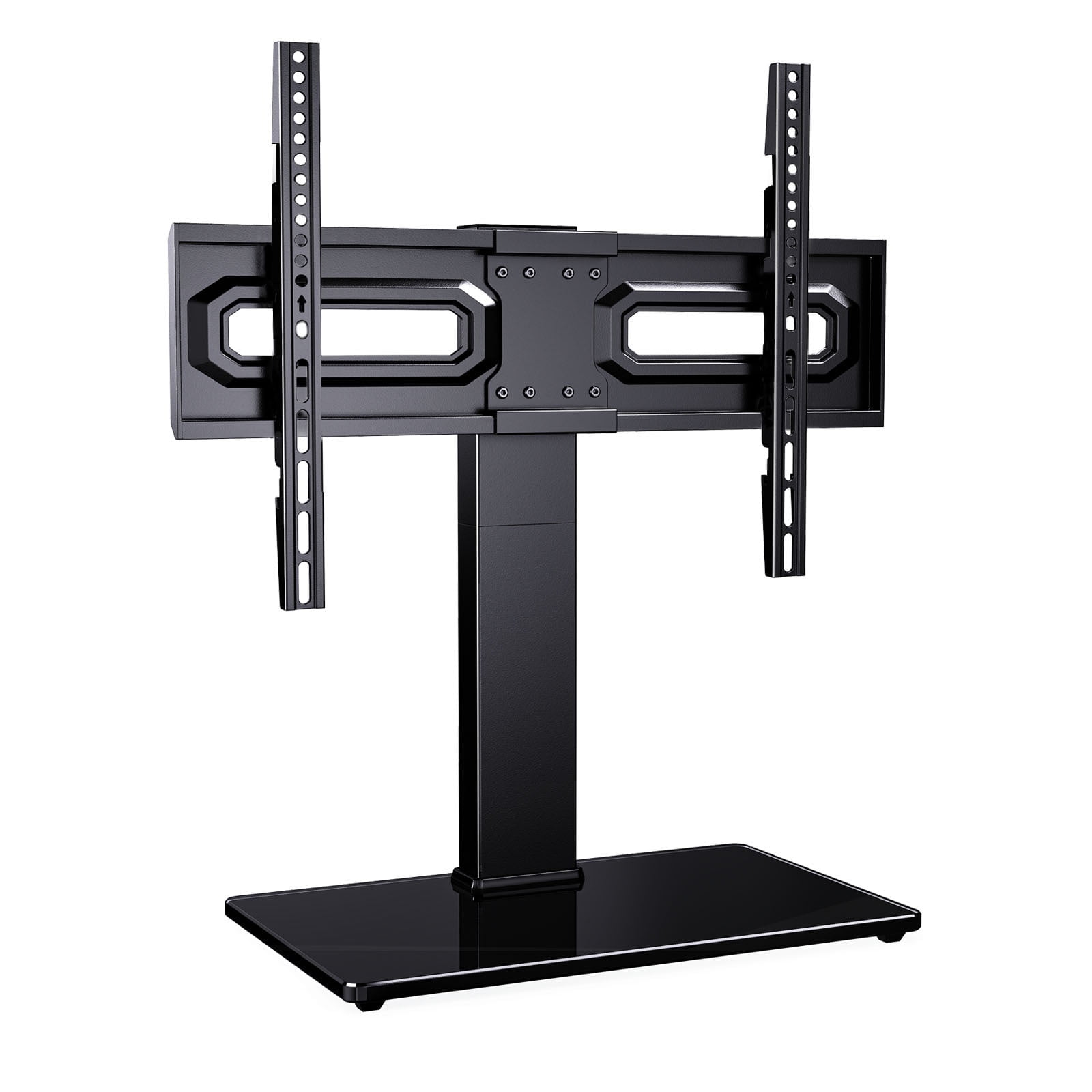 Walmart Black Friday Deals 2025 Free Shipping! MountFTV Universal Swivel Tabletop TV Stand for 32-75 inch TVs, Height Adjustable, Holds up to 99 lbs, Max 600x400mm