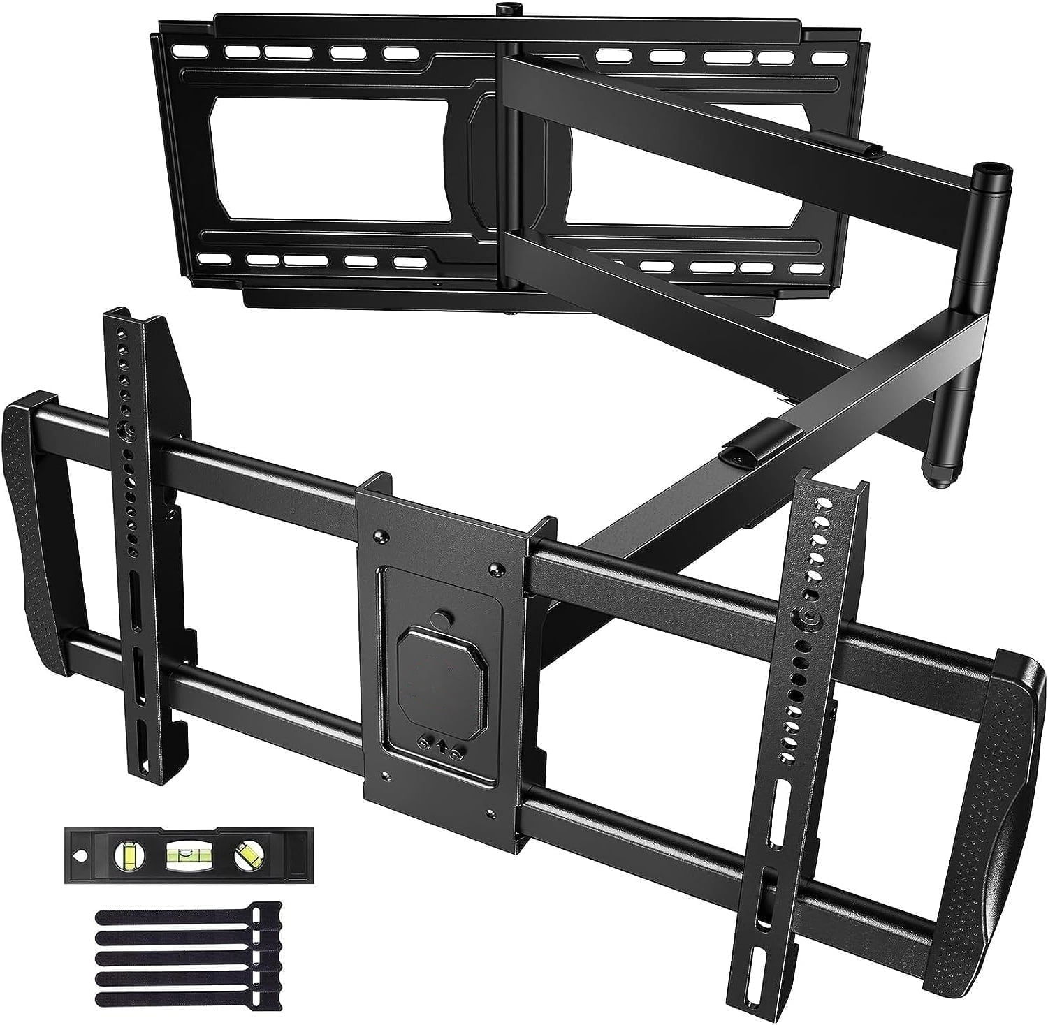 MountFTV Full Motion Long Arm TV Wall Mount for 42-90 inch TVs, Corner Articulating TV Mount Bracket with 42.72 inch Long Arm Extension, Swivel and Tilt, Max 800x400mm, Holds up to 150 lbs