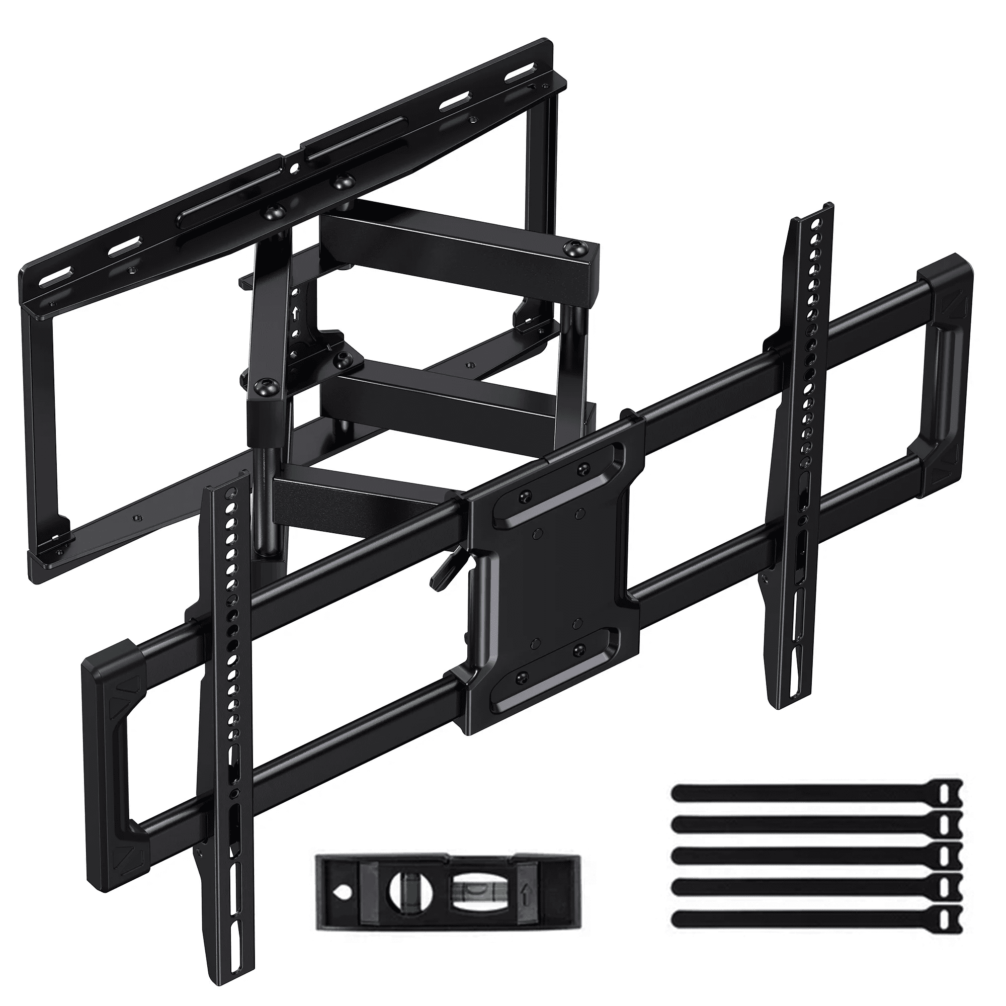 MountFTV Full Motion TV Wall Mount for 3782 inch Flat Curved TVs LED