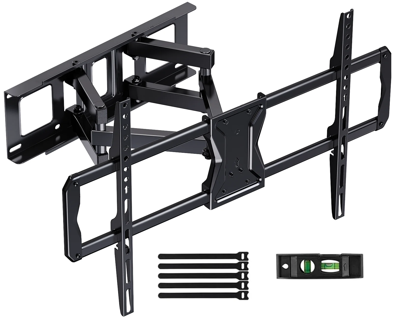 Premium Mount Heavy Duty Dual Arm Articulating TV Wall Mount Bracket