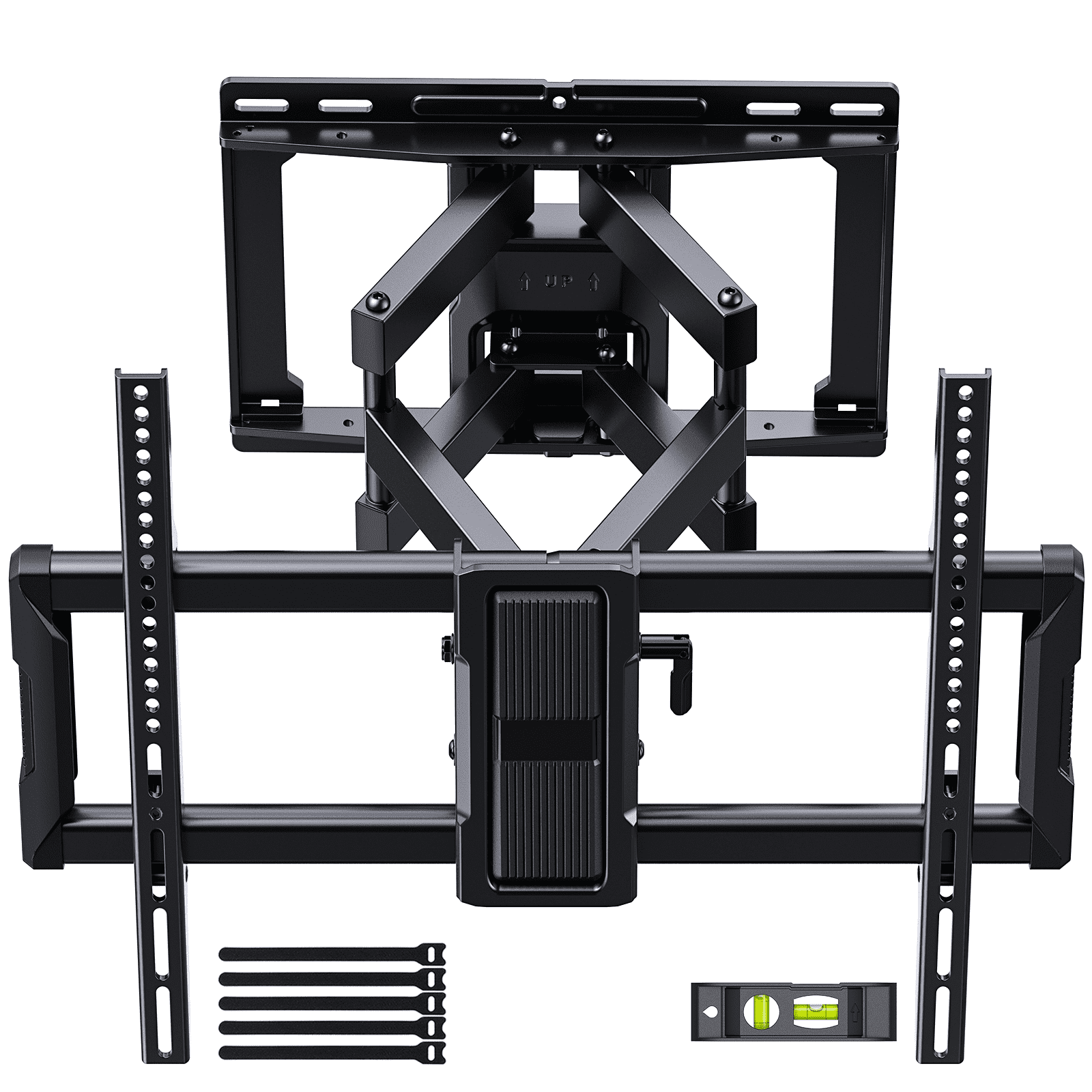 MountFTV Full Motion Wall Mount for 40-90 inch TVs, Fits 12-16 inch ...