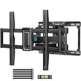 thumbnail image 1 of MountFTV Full Motion TV Wall Mount Bracket for 42-85 inch TVs up to 132 lbs, Swivel Articulating TV Mount with Tool-Free Tilt, Max 600x400mm, Fits 12" 16" Wood Studs, 1 of 9