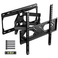 thumbnail image 1 of MountFTV Full Motion TV Wall Mount for 26-70 inch TVs Bracket, Max 400x400mm, Hold up to 100lbs, Support Swivel, Tilt, Level Adjustment, 1 of 7