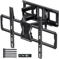 thumbnail image 1 of MountFTV Full Motion TV Wall Mount for 37-82" TVs, TV Mount Bracket with Dual Articulating Arms, Swivel, Tilt Extension,  Max 600x400mm, Holds up to 110lbs, Fits 16" Wood Studs, 1 of 9