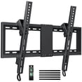 thumbnail image 1 of MountFTV Large Tilting TV Wall Mount for 32-90 inch TVs, Low Profile TV Mount up to 132lbs,Max 600x400mm, Fit 24" Wood Stud, 1 of 8