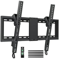 MountFTV Tilting TV Wall Mount for 32-82 inch TVs, Max 600x400mm, Holds up to 132lbs, Fit 16