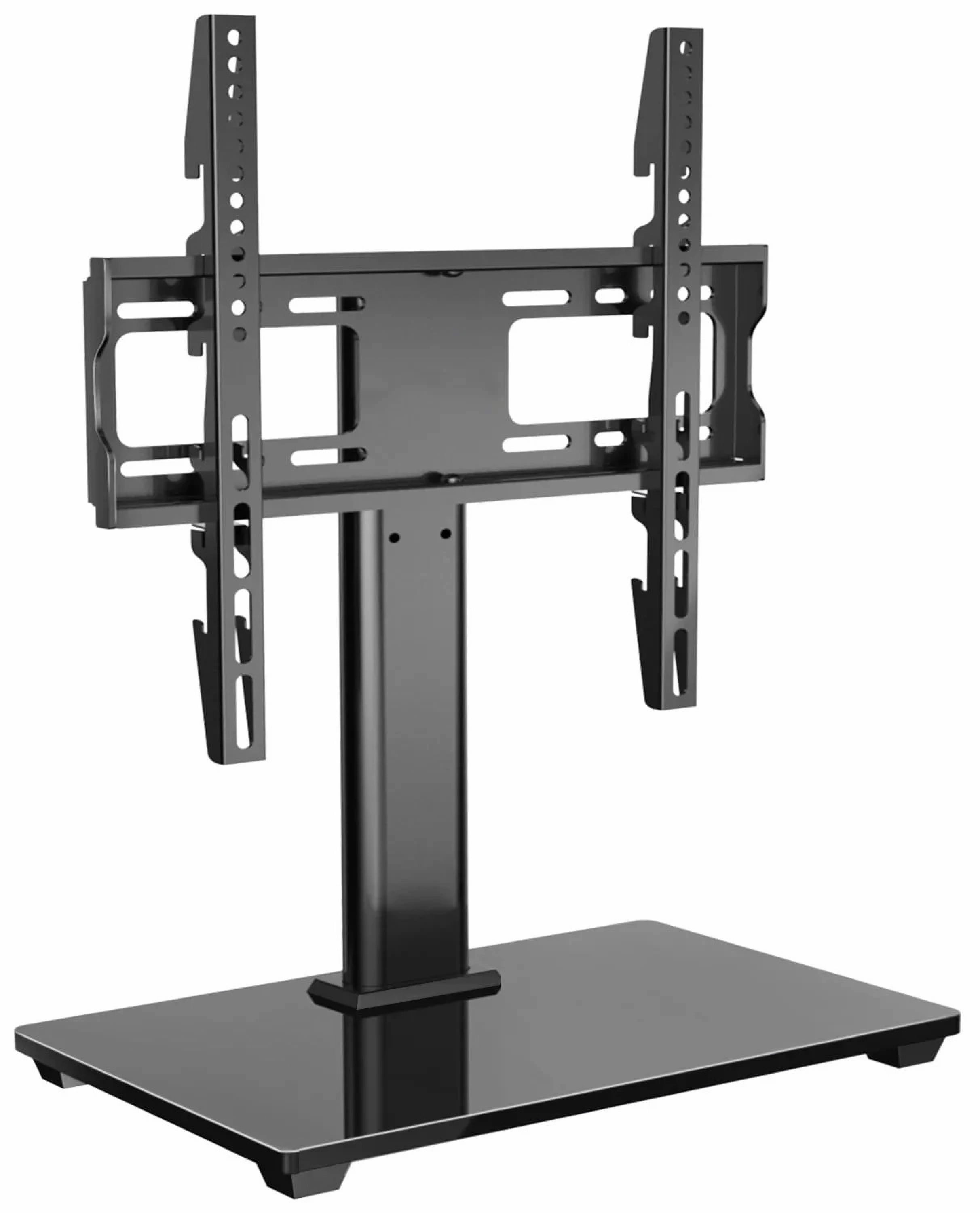 MountFTV Universal Swivel TV Stand Mount, Tabletop TV Stand for 32-60" TVs, Max 400x400mm, Holds up to 88 lbs