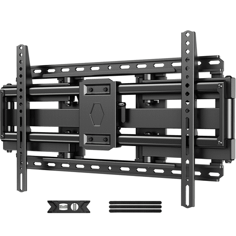 MountLiving Full Motion TV Wall Mount for 37-95" Screens, Pre-Assembled with Swivel & Tilt, Max VESA 600x400mm, 150 lbs Capacity, Fits 24" Wood Studs