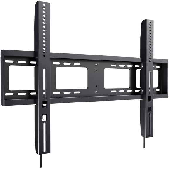 MountLiving Heavy Duty Fixed TV Mount for 42 to 120 inch Flat TVs, Low Profile TV Wall Mount Holds 200 lbs, Max VESA 800x600, Fits 16"/18"/32" Studs