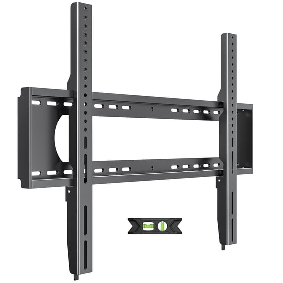 MountLiving Heavy Duty Fixed TV Mount for 42 to 120 inch Flat TVs, Low Profile TV Wall Mount Holds 220 lbs, Max VESA 900x600, Fits 16"/18"/32" Studs