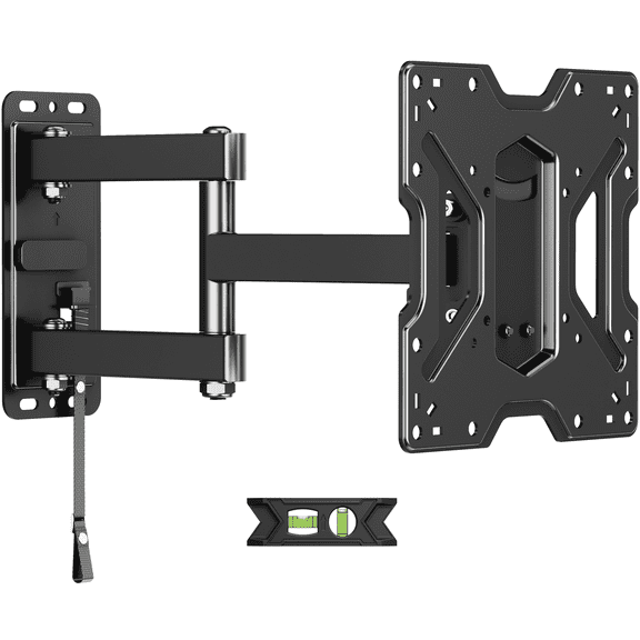 MountLiving RV TV Mount for 17-43 inch TV,  Wall Mount for Camper Trailer Home Boat Truck, Full Motion Unique One Step Lock,Max VESA 200*200mm, 44 lbs