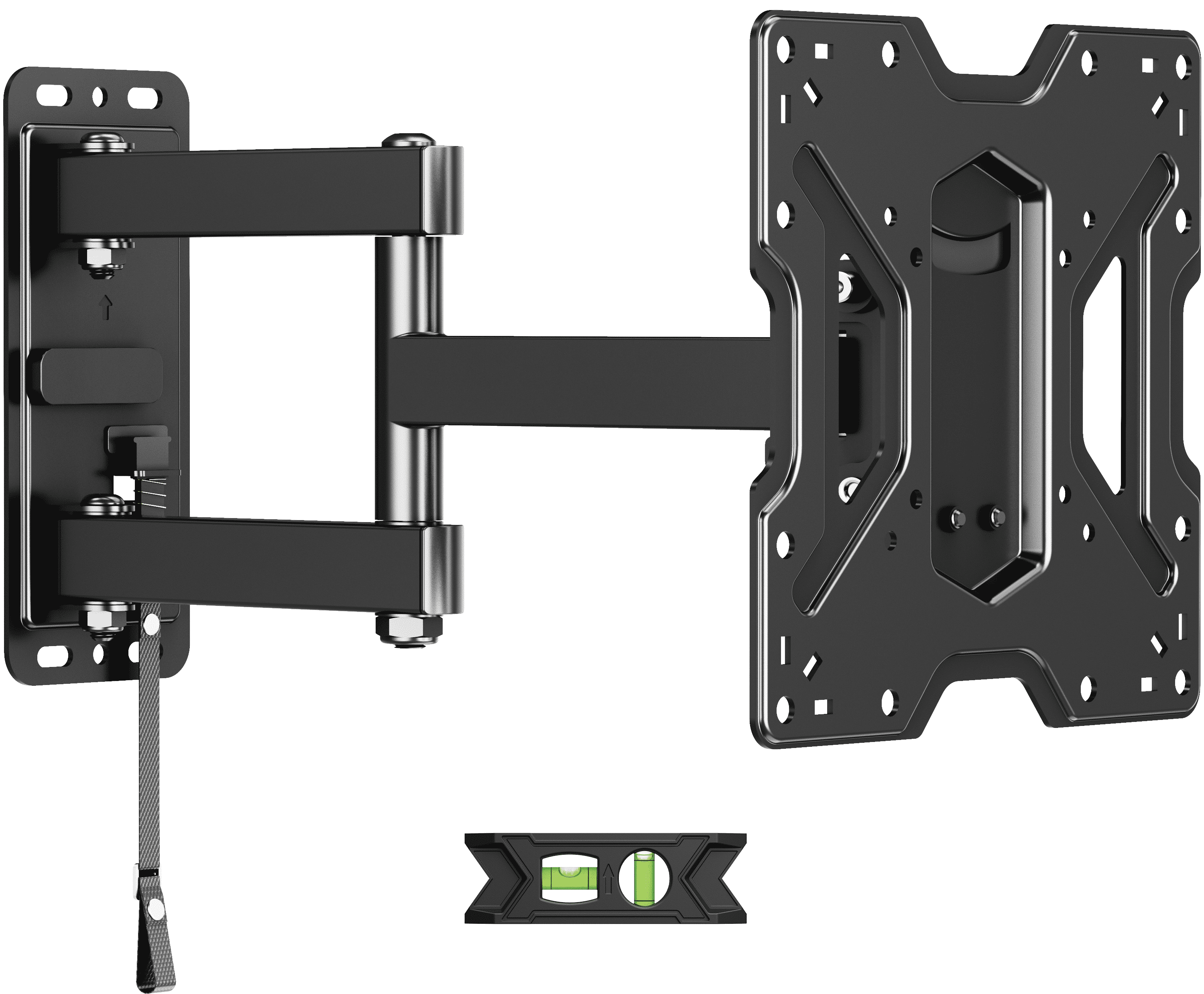 MountLiving RV TV Mount for 17-43 inch TV,  Wall Mount for Camper Trailer Home Boat Truck, Full Motion Unique One Step Lock,Max VESA 200*200mm, 44 lbs
