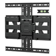 MountLiving Ultra Slim TV Wall Mount for 26-75" TVs,1.3" Thin Low Profile Swivel Tilt TV Mount up to 90 lbs, Max VESA 400x400mm, Fits 16" Studs