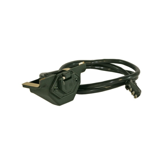 Mountable Car-End 4-Flat Plug