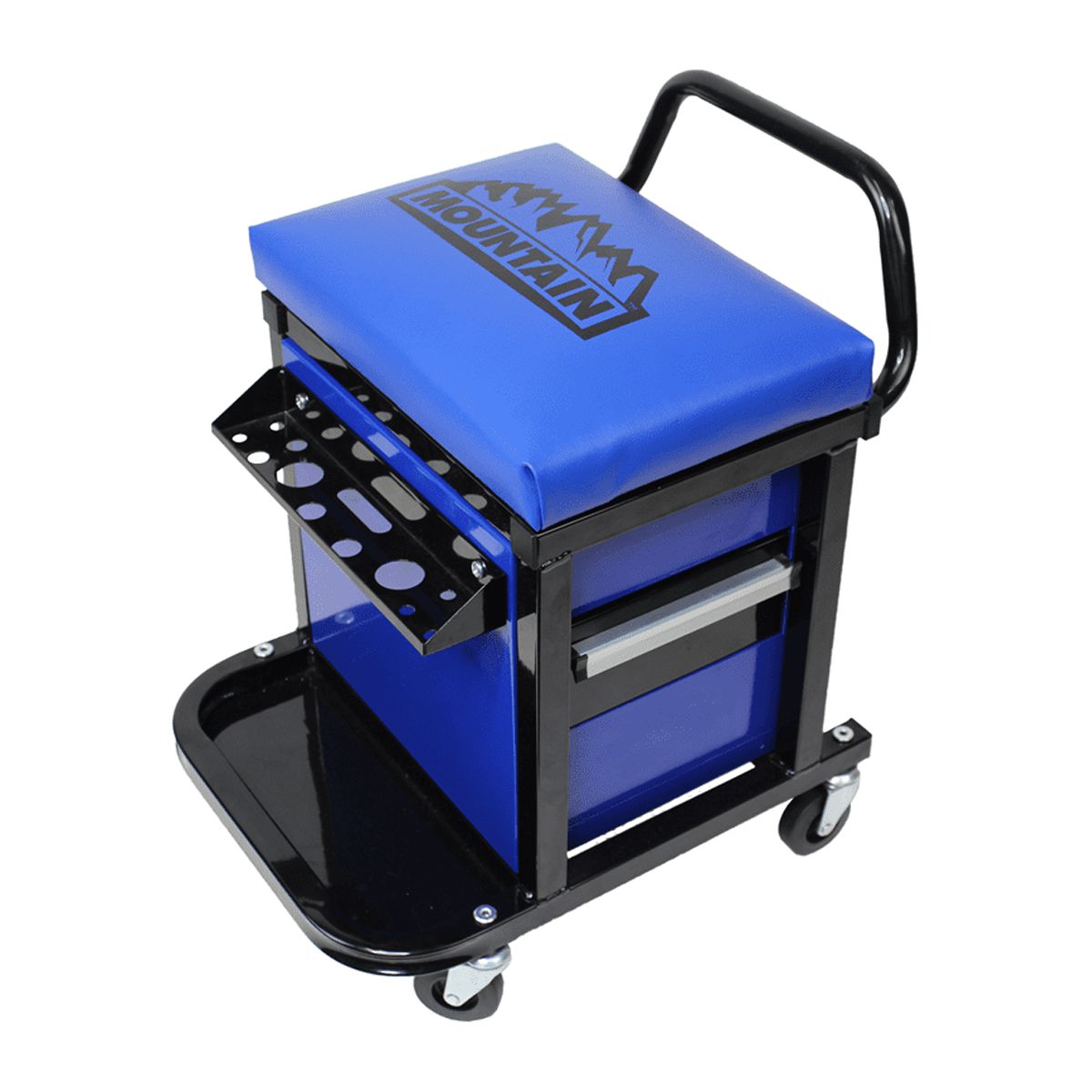 Mountain 1684 Mechanics Creeper Seat with Tool Storage for Garages
