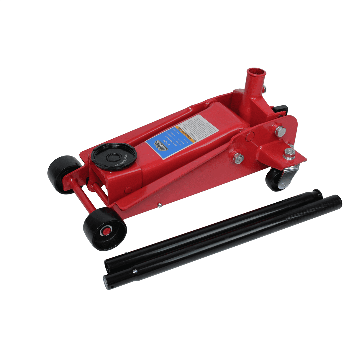 Mountain 33008 Heavy Duty 3 Ton Floor Jack with Safety Features